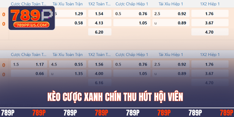 Kèo cược xanh chín thu hút hội viên