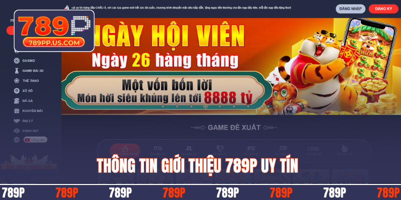 Thông tin giới thiệu 789P uy tín